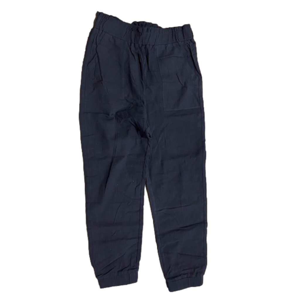 Womens Linen feel jogger pants medium